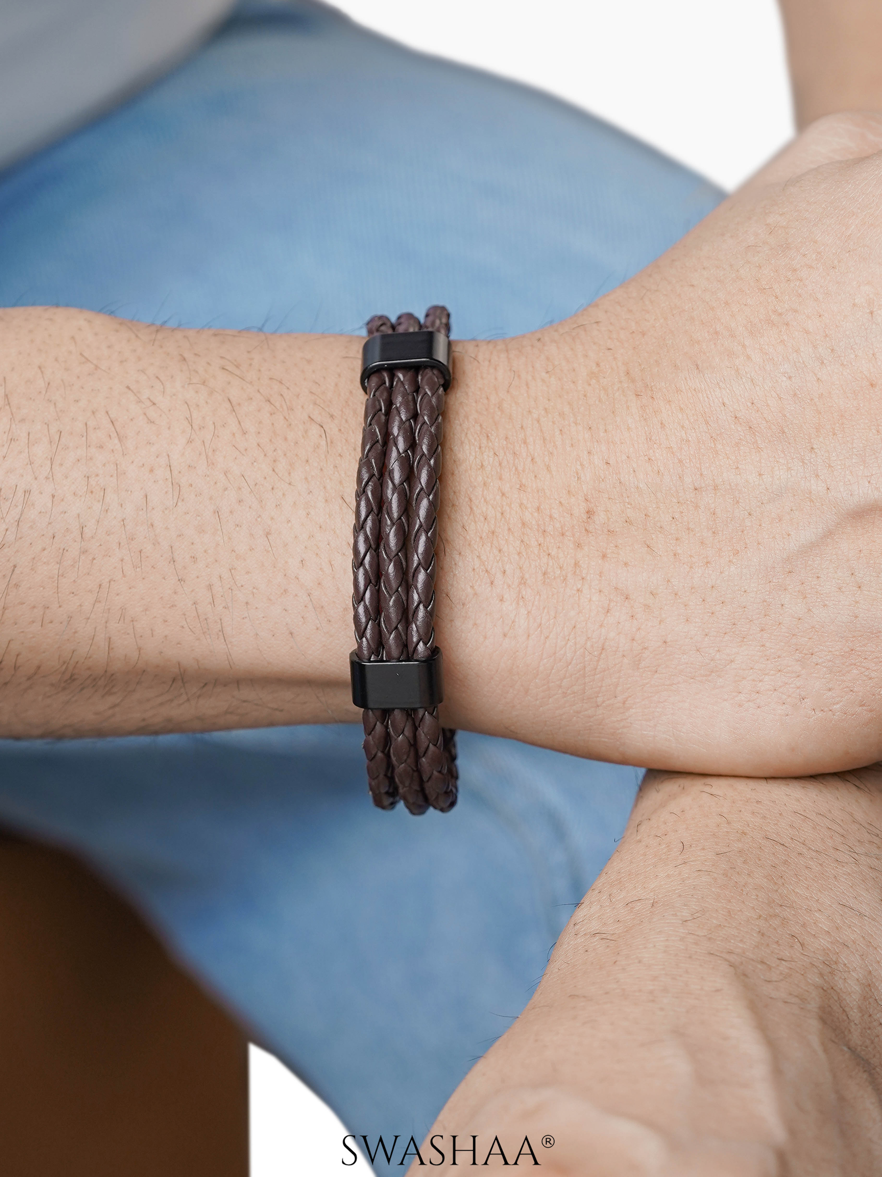 Neo Men's Leather Bracelet