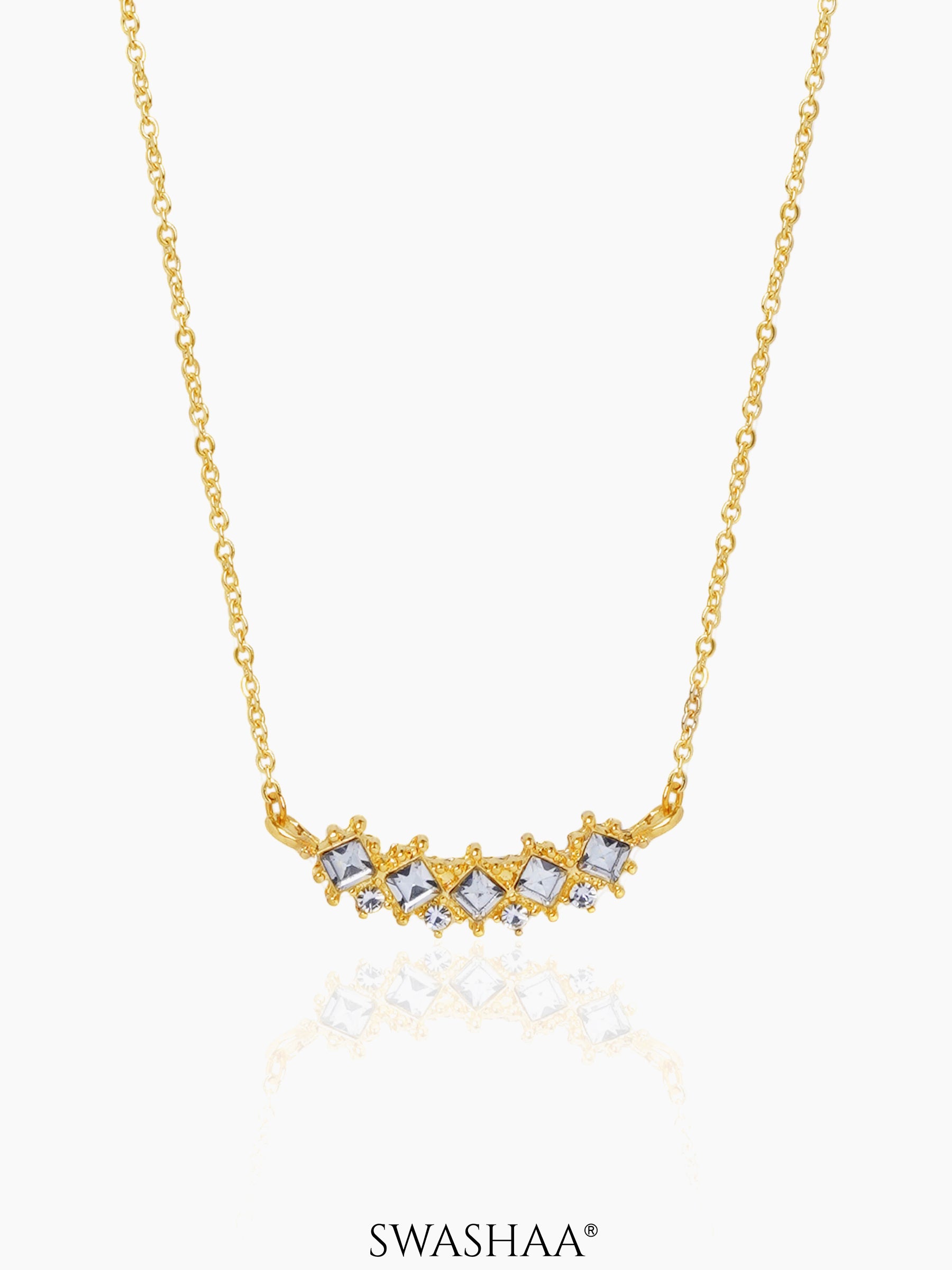 Nihaya Necklace 18K Gold Plated