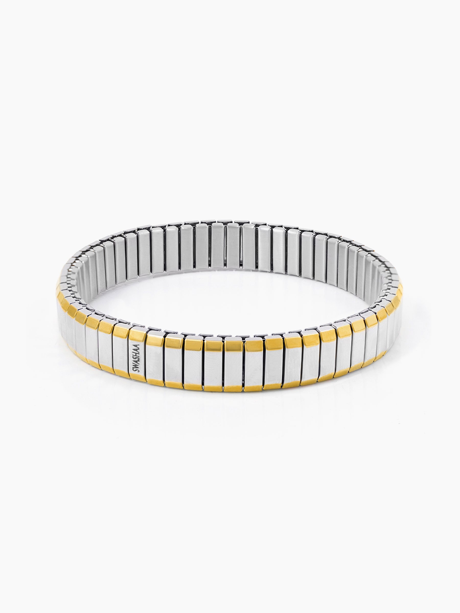 Nirahh Silver - 18K Gold Plated Women's Bracelet Silver - Gold