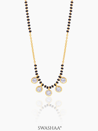 Niraya Diamond 18K Gold Plated Mangalsutra Gold