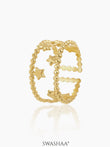 Nitara 18K Gold Plated Ring Gold