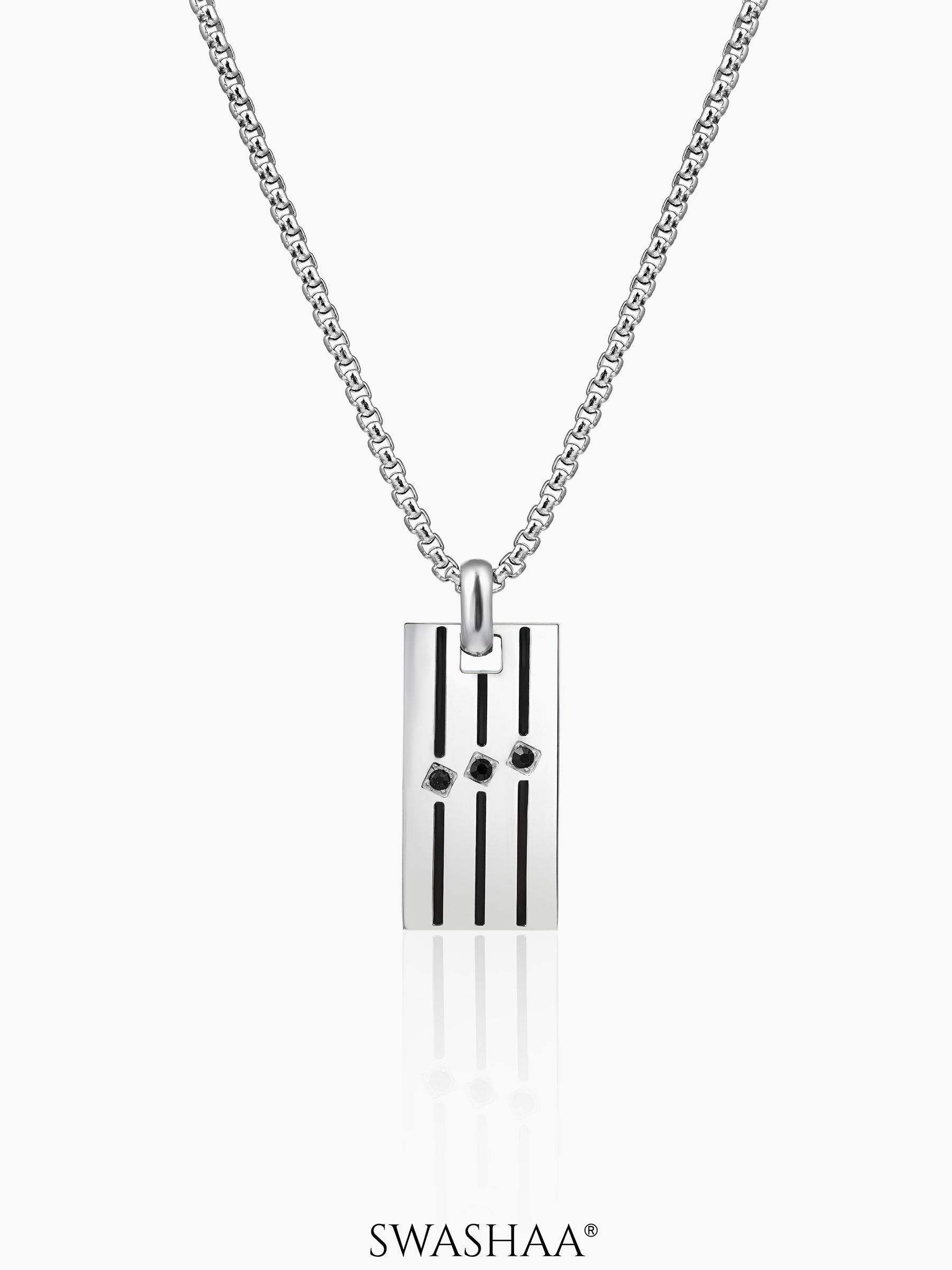 Niven Triplecore Men's Chain Pendant Silver
