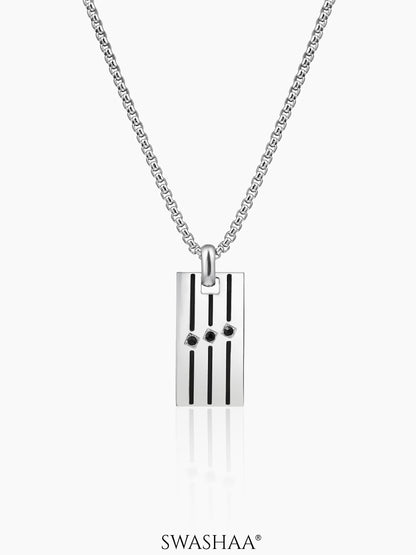 Niven Triplecore Men's Chain Pendant Silver