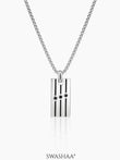 Niven Triplecore Men's Chain Pendant Silver