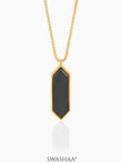 Noble 18K Gold Plated Men's Chain Pendant Gold