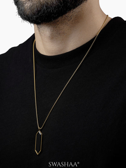 Noble 18K Gold Plated Men's Chain Pendant