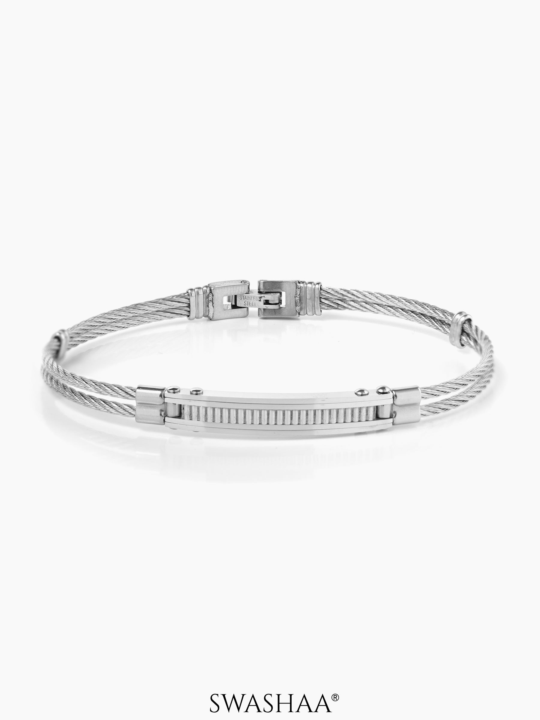 Nolen Wired Men's Bracelet Silver