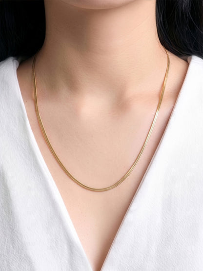 Nyla Flat Snake Women's Chain