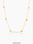 Nyle Heart 18K Gold Plated Necklace Gold