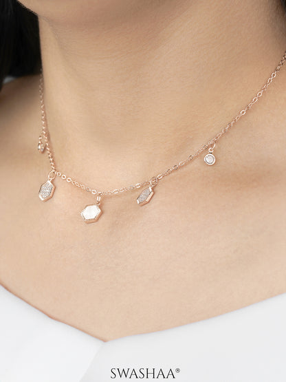 Oadira Rosegold Plated Choker