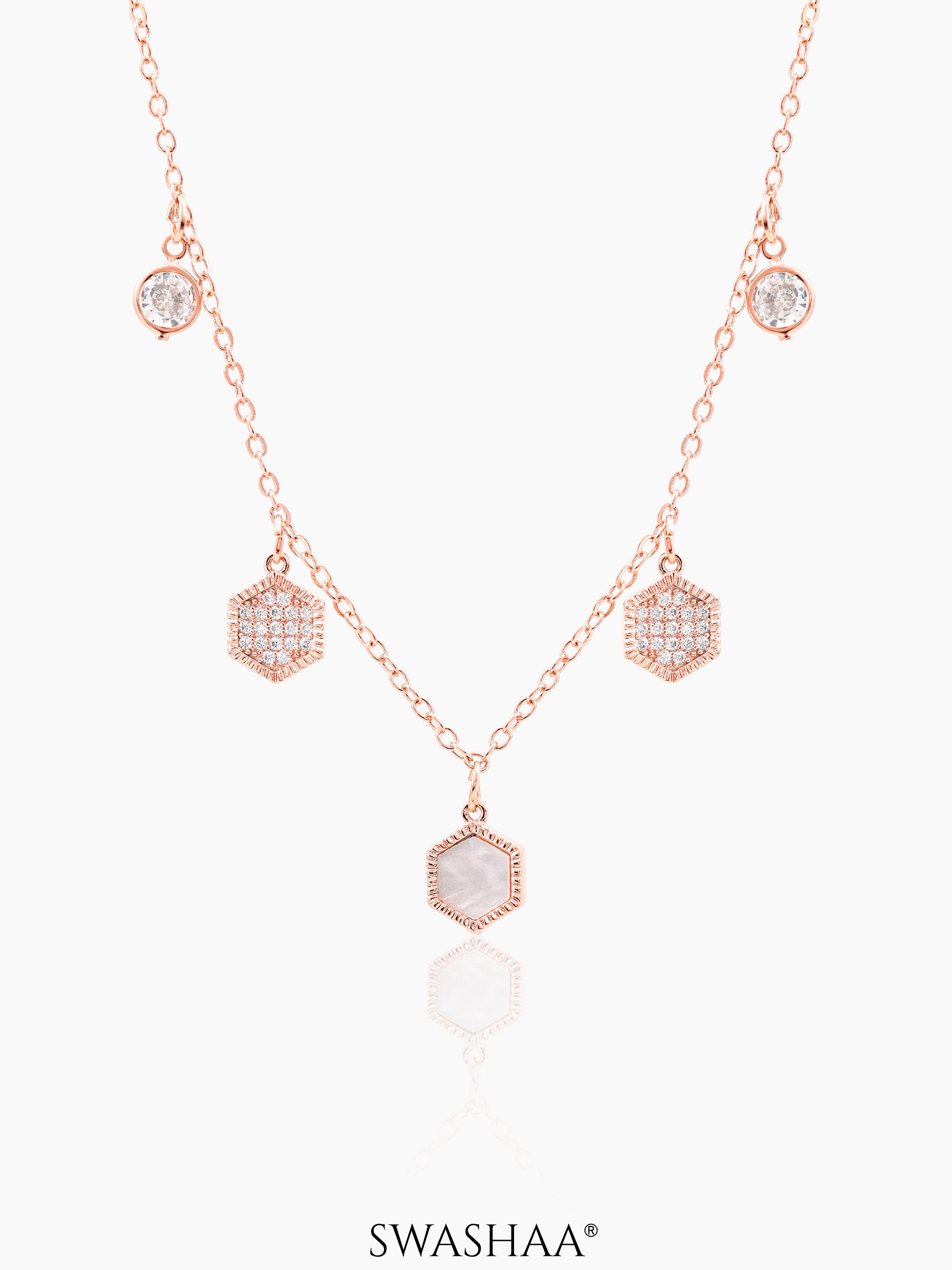Oadira Rosegold Plated Choker Rosegold