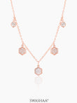 Oadira Rosegold Plated Choker Rosegold
