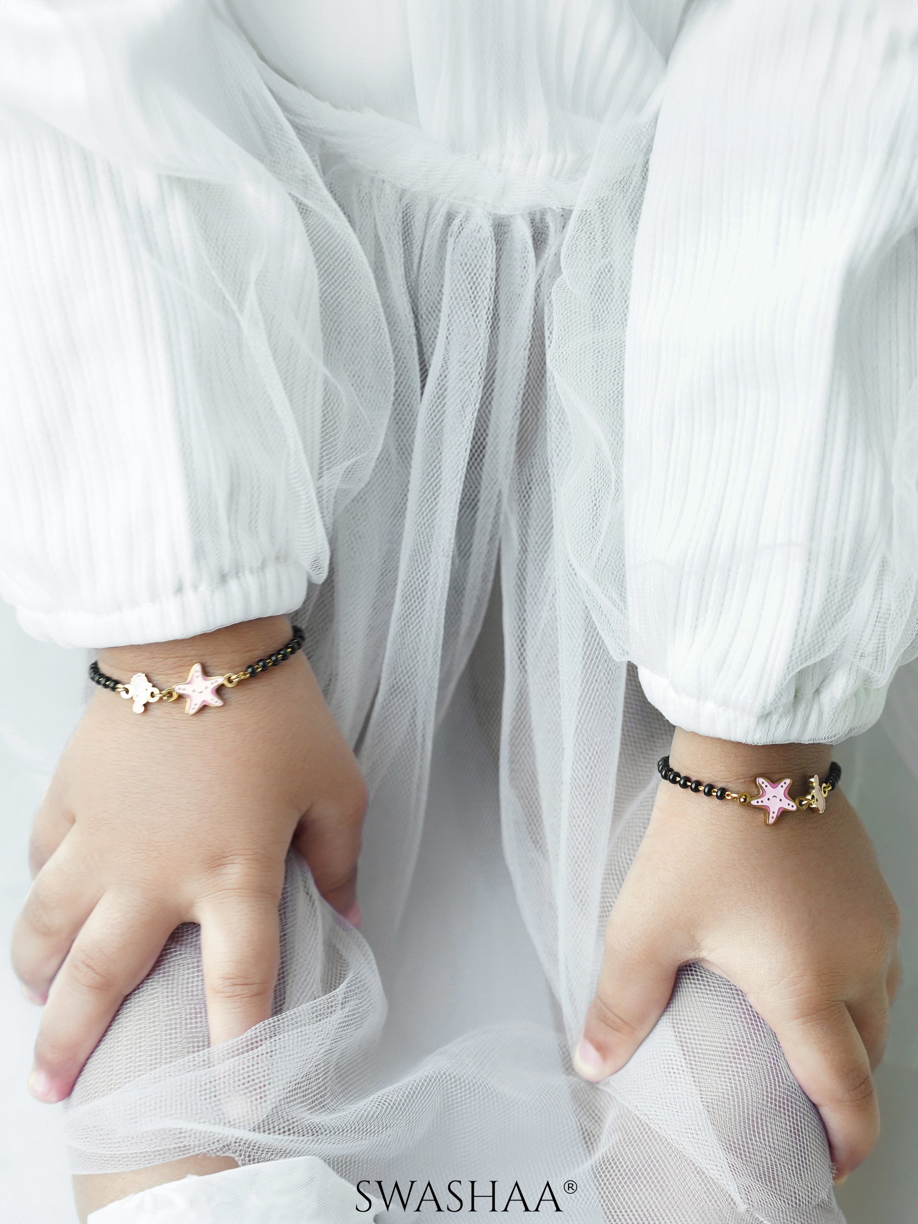 Ocean Dreams 18K Gold Plated Kid's Nazariya Bracelet