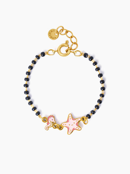 Ocean Dreams Charms 18K Gols Plated Kid's Nazariya Loose Bracletet
