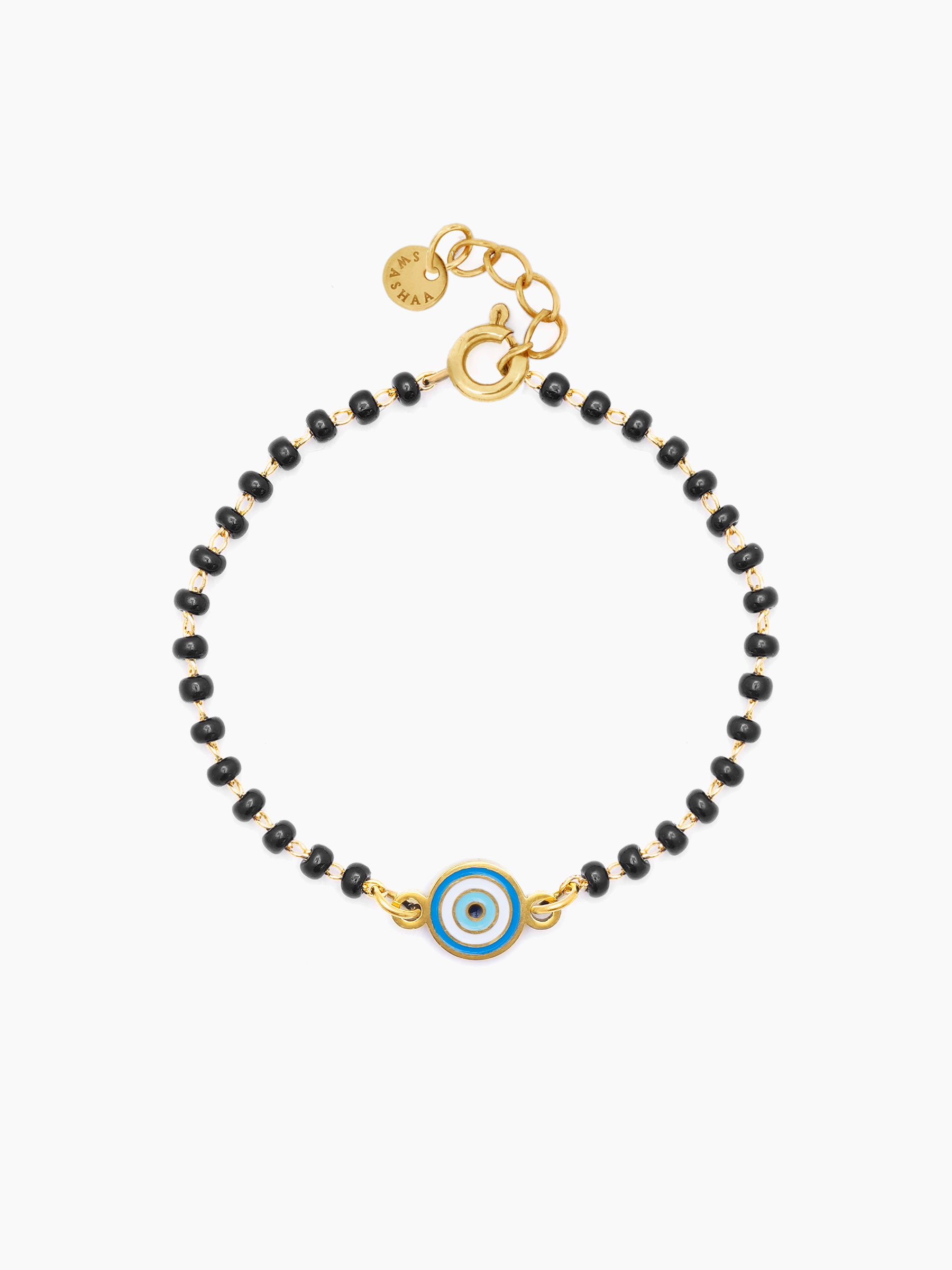 Ocean Eye Charm 18K Gold Plated Kid's Nazariya Loose Bracelet