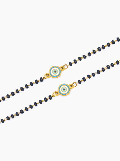 Ocean Eye 18K Gold Plated Kid's Nazariya Bracelet