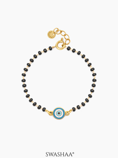 Ocean Eye 18K Gold Plated Kid's Nazariya Bracelet Gold