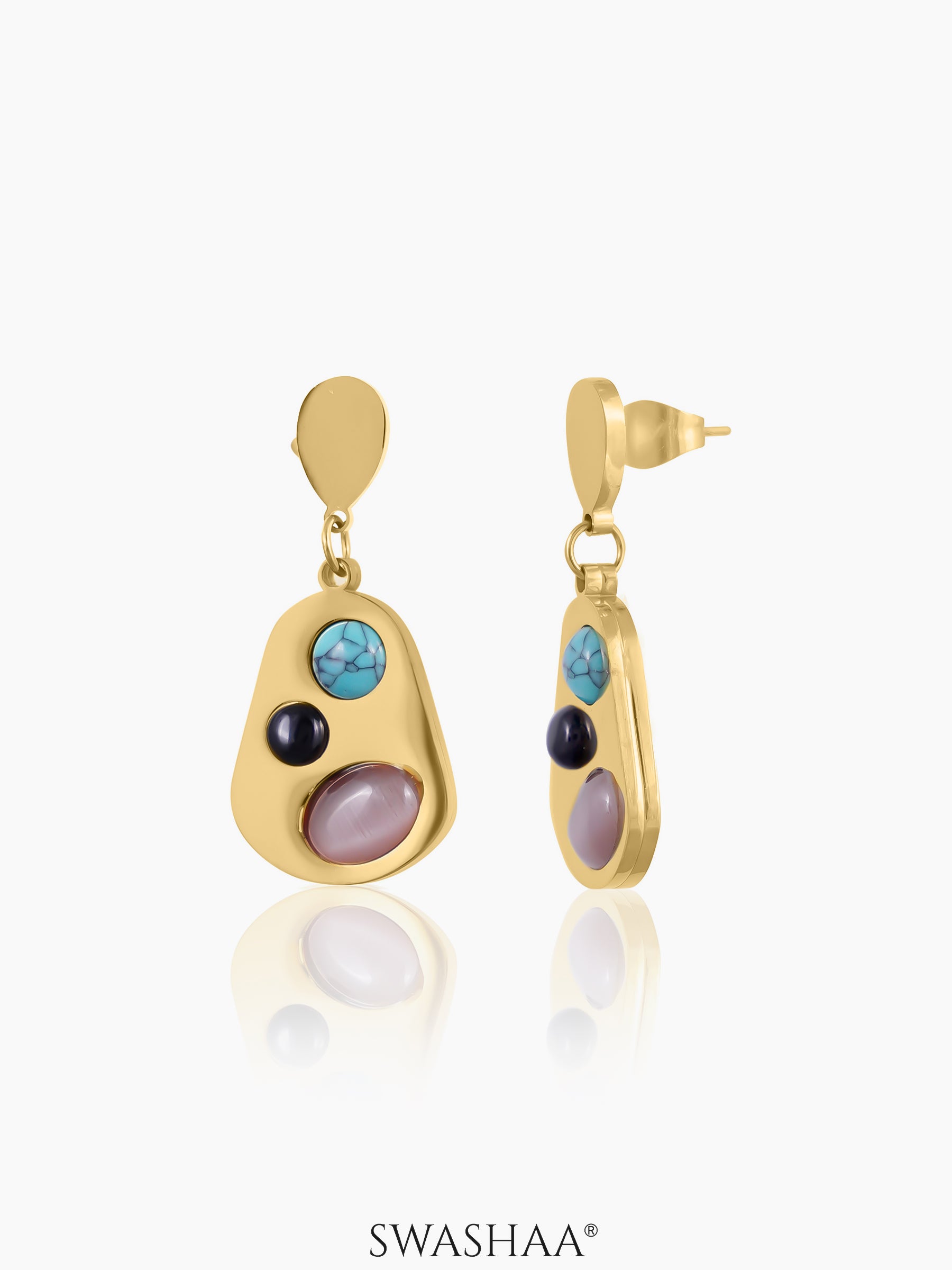 Odilia 18K Gold Plated Earrings