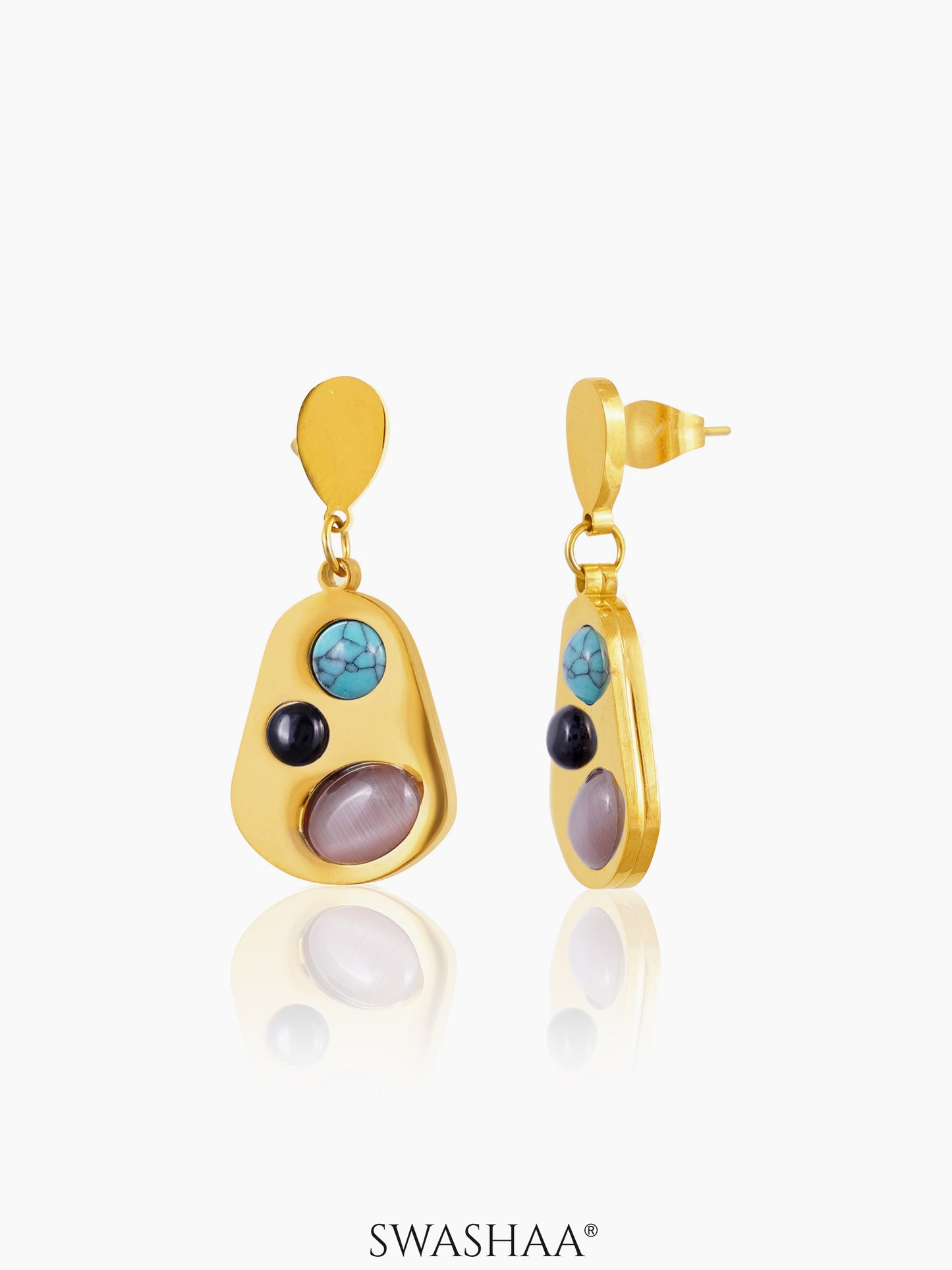 Odilia 18K Gold Plated Earrings Gold