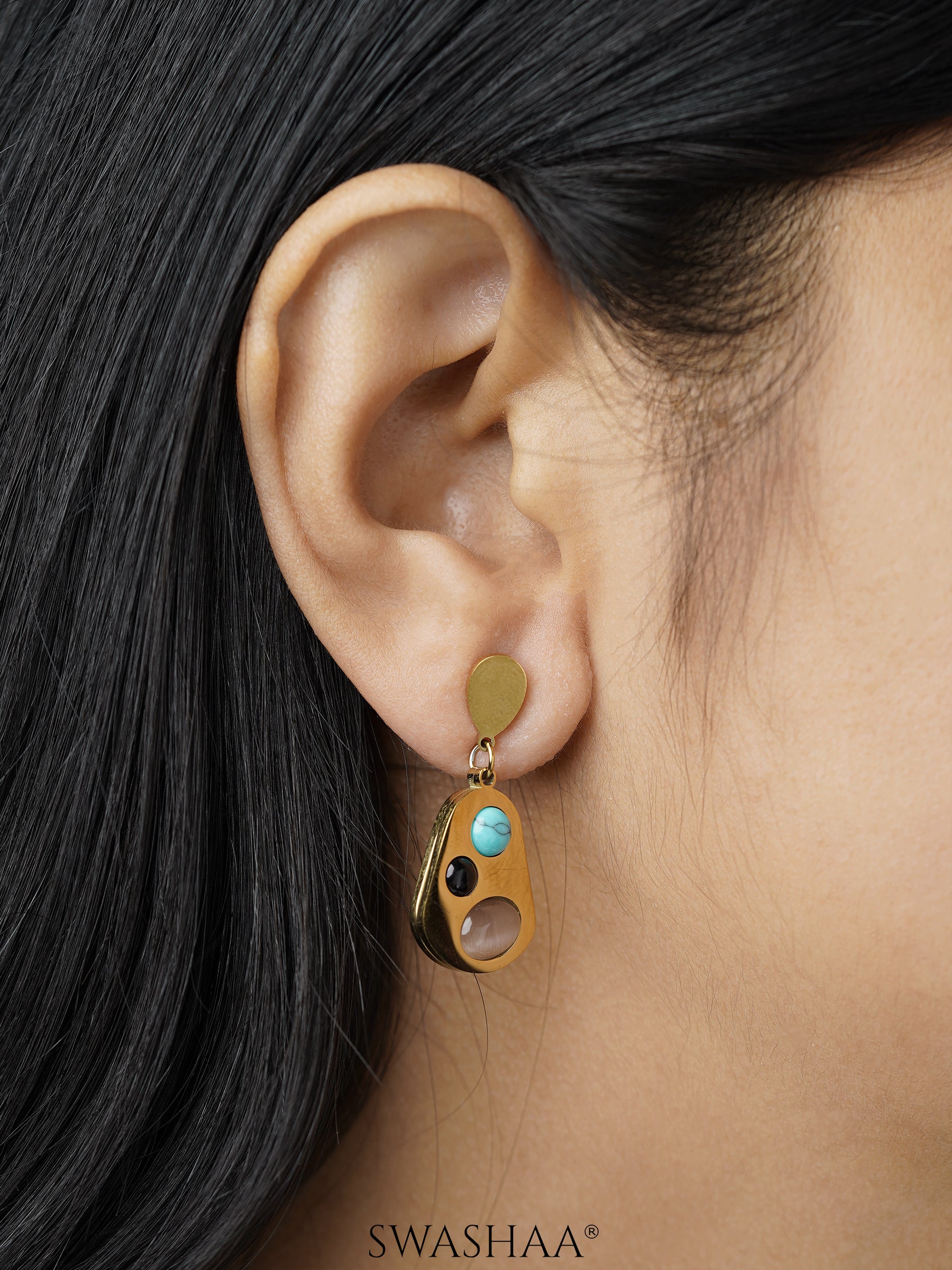 Odilia 18K Gold Plated Earrings
