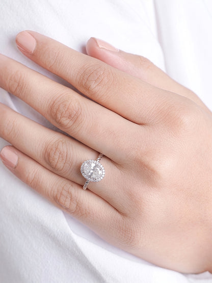 Opaline Solitaire Ring