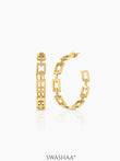 Ophelia 18K Gold Plated Earrings Gold