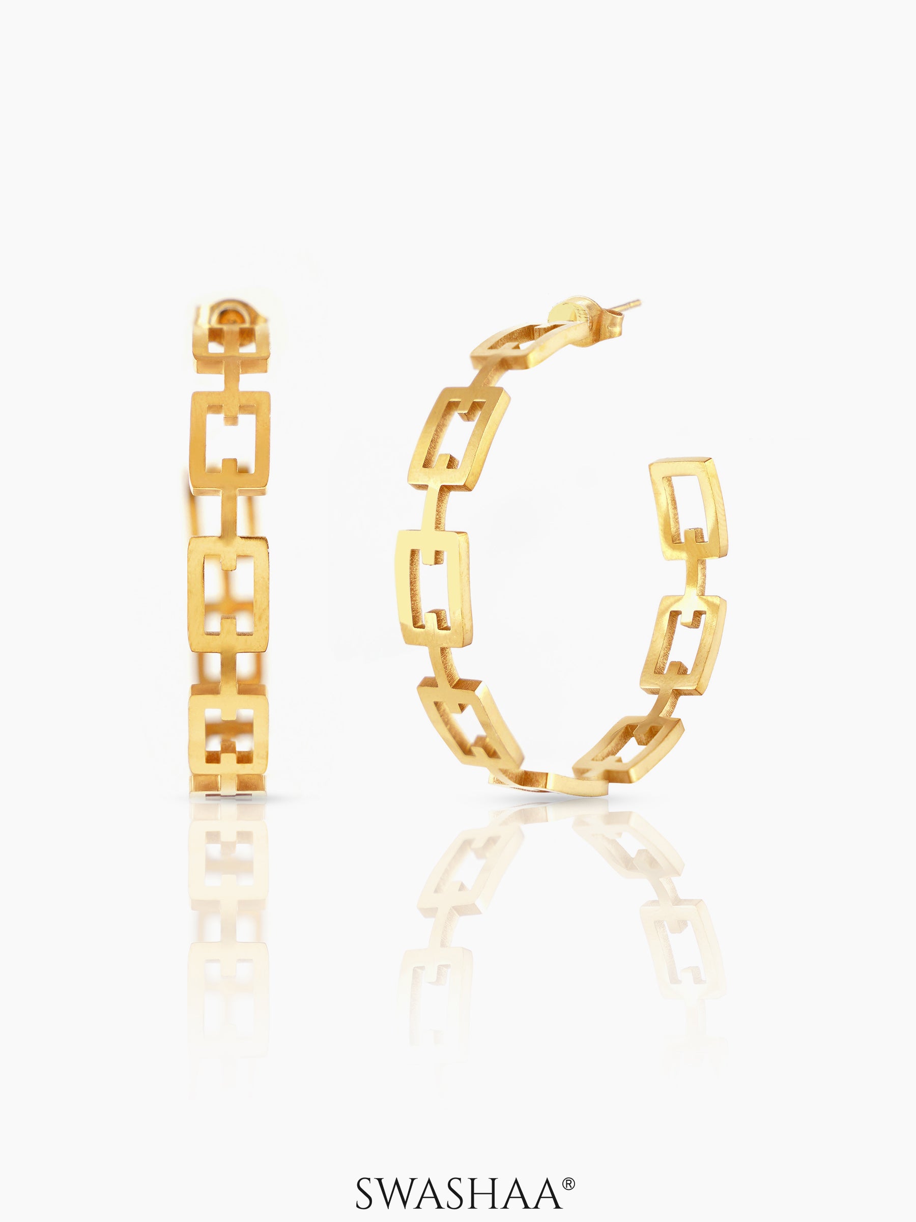 Ophelia 18K Gold Plated Earrings Gold