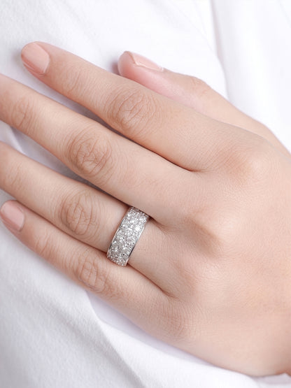 Orix Solitaire Band Women's Ring