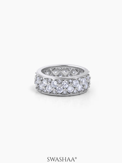 Orix Solitaire Band Women's Ring