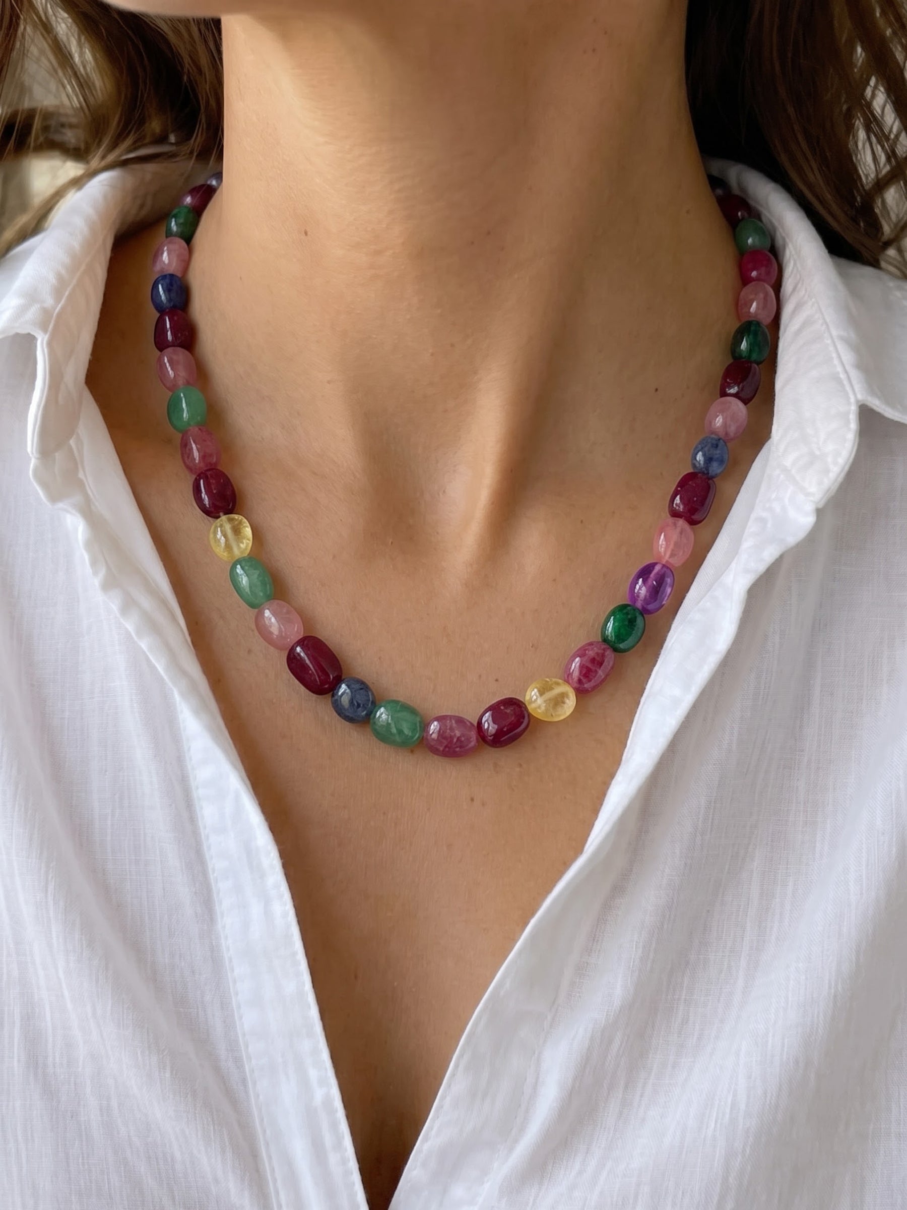 Orla Multicolor Women's Beaded Necklace