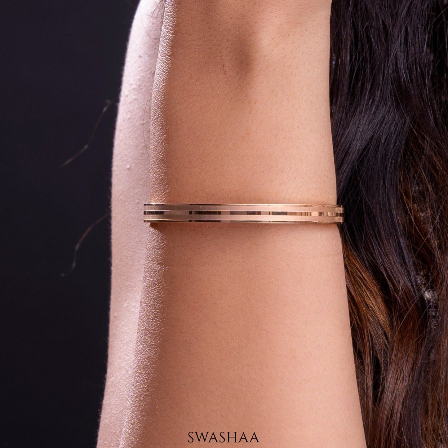 Milo Women's Bracelet Rosegold Plated