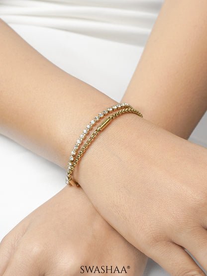 Pakhni 18K Gold Plated Bracelet
