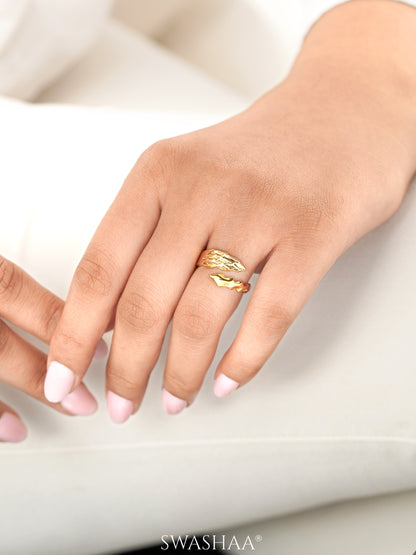 Panini Snake 18K Gold Plated Ring