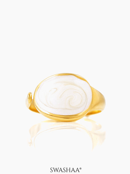 Pashto 18K Gold Plated Ring