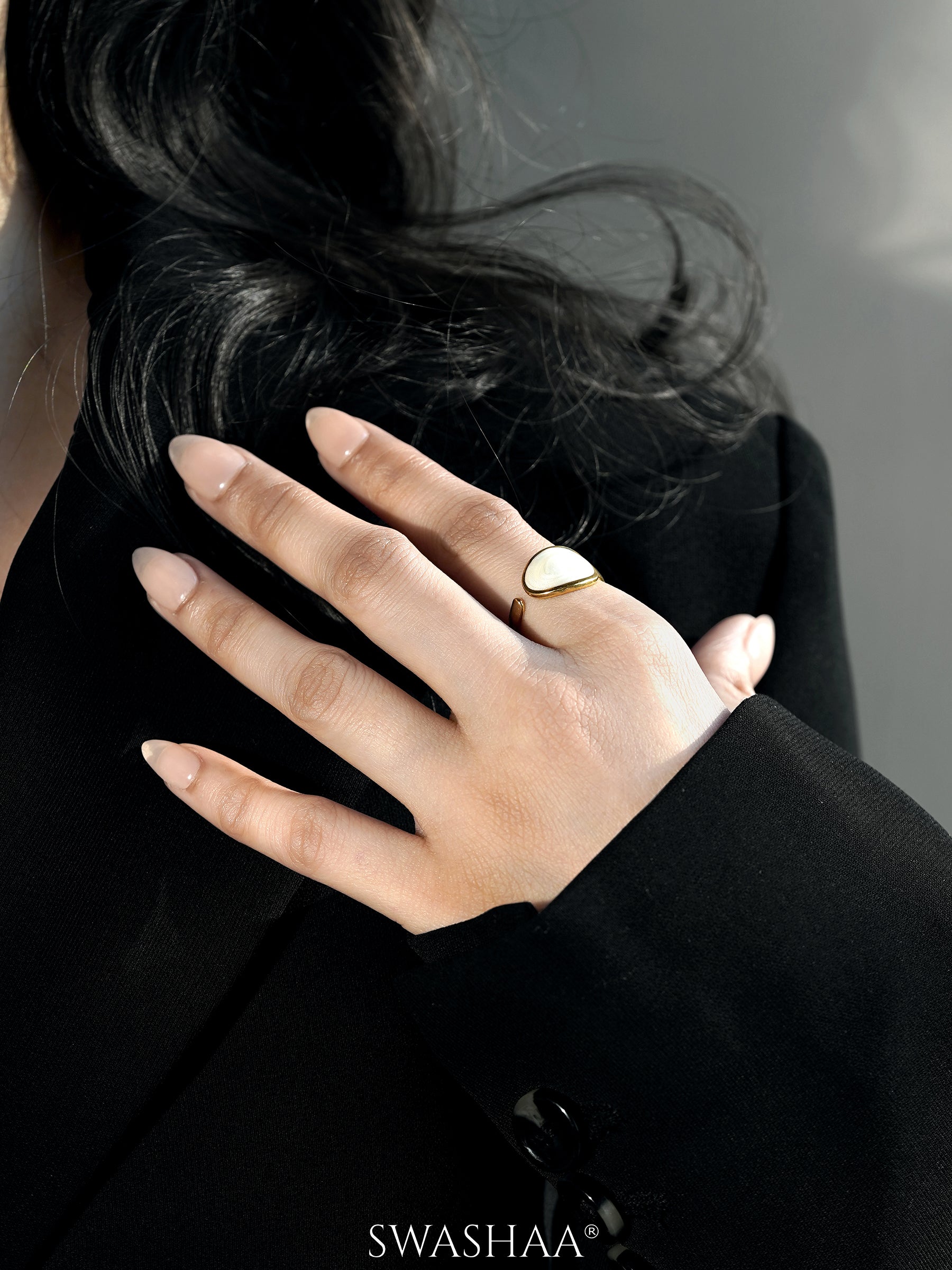 Pashto 18K Gold Plated Ring