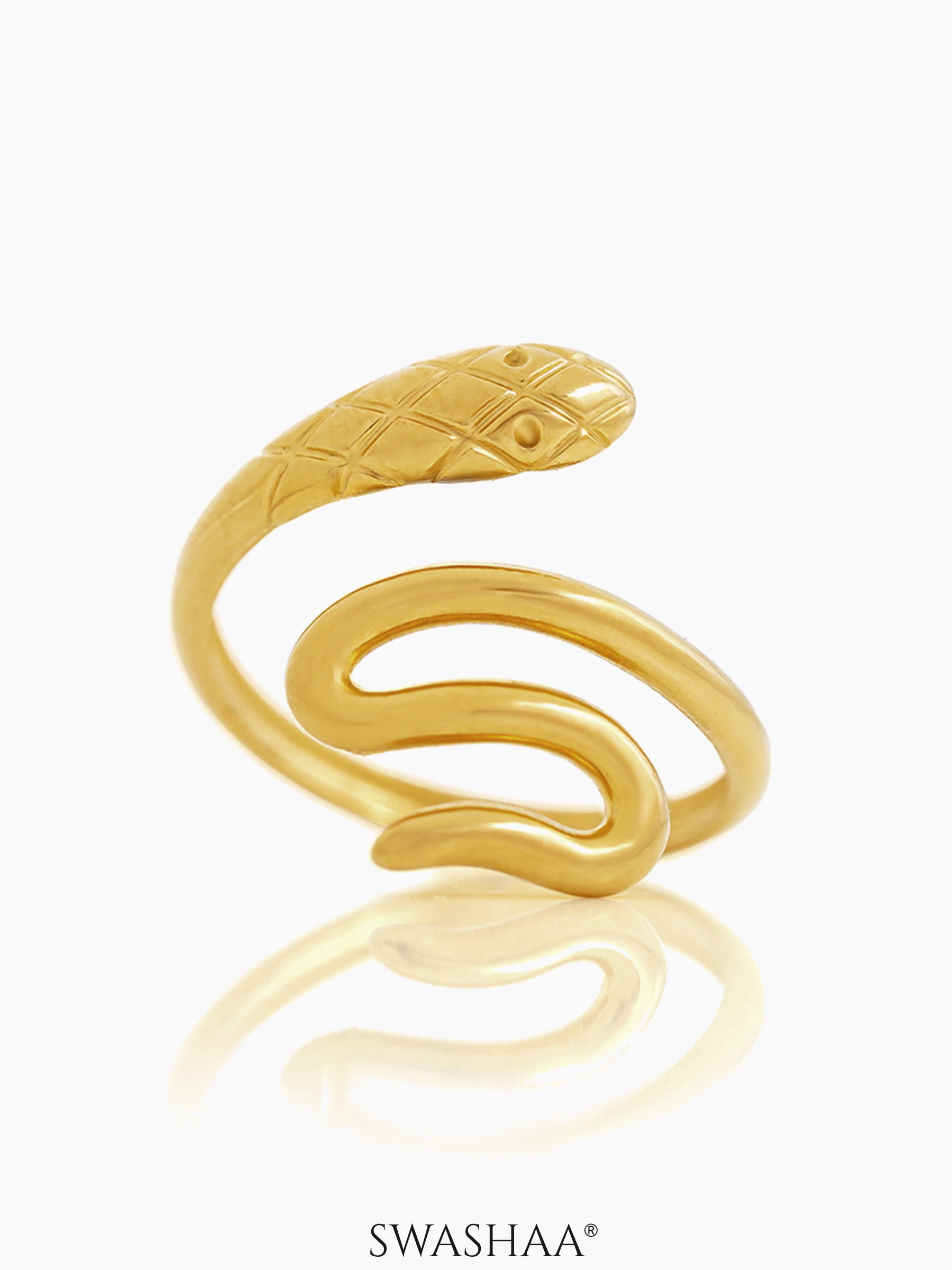 Pasie 18K Gold Plated Ring Gold