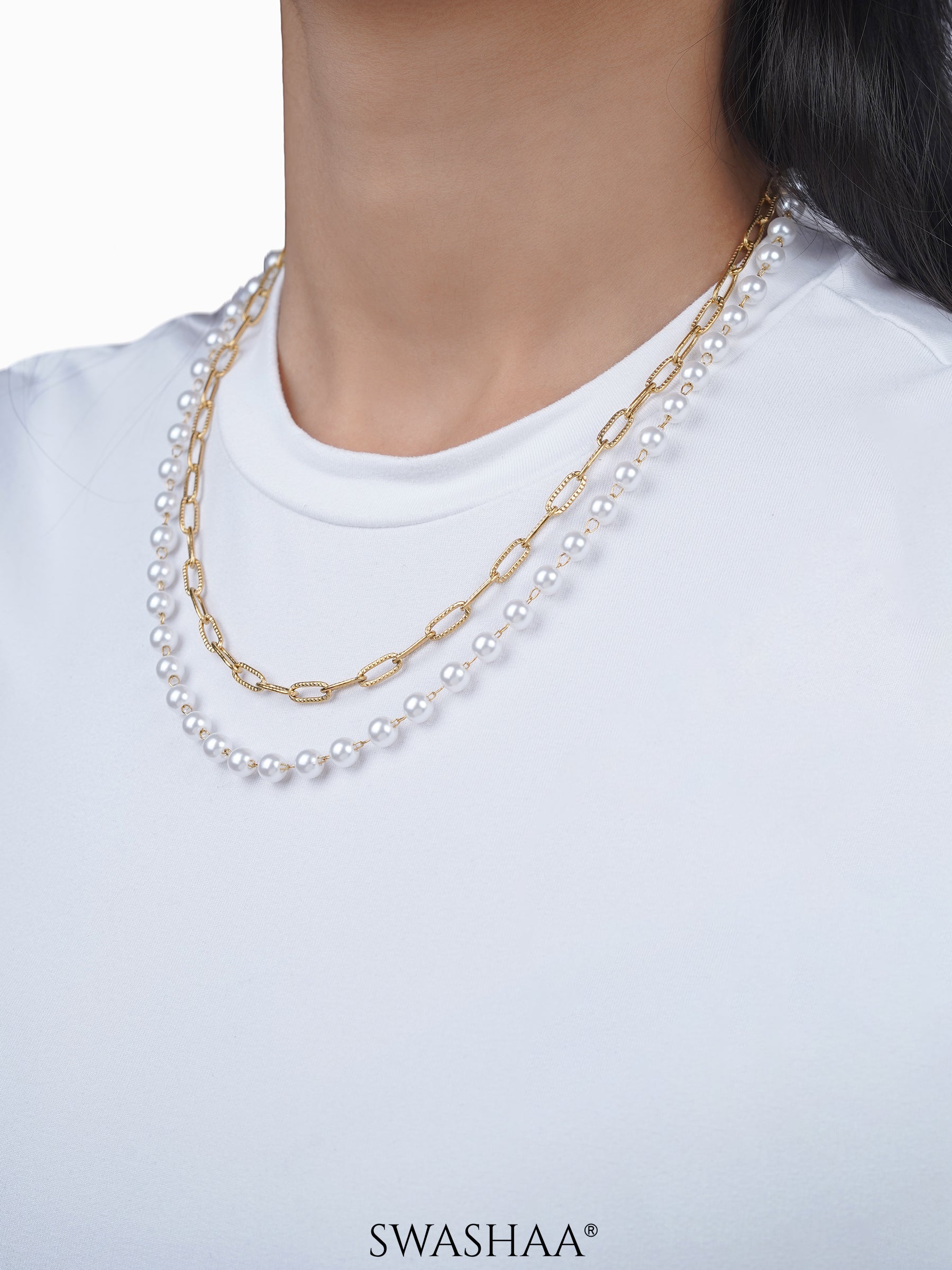 Peach 18K Gold Plated Stacking Set