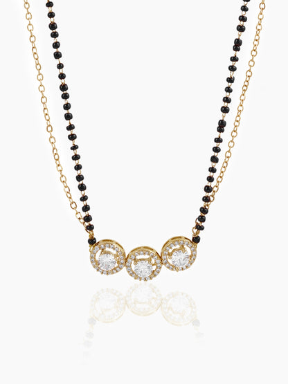 Pihu 18K Gold Plated Mangalsutra Gold