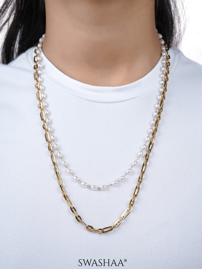 Queen 18K Gold Plated Stacking Set