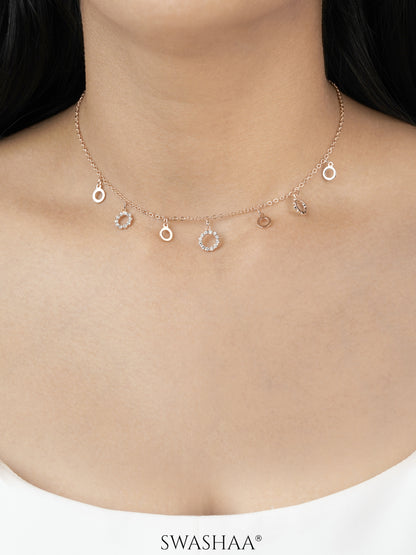 Raaida Rosegold Plated Choker
