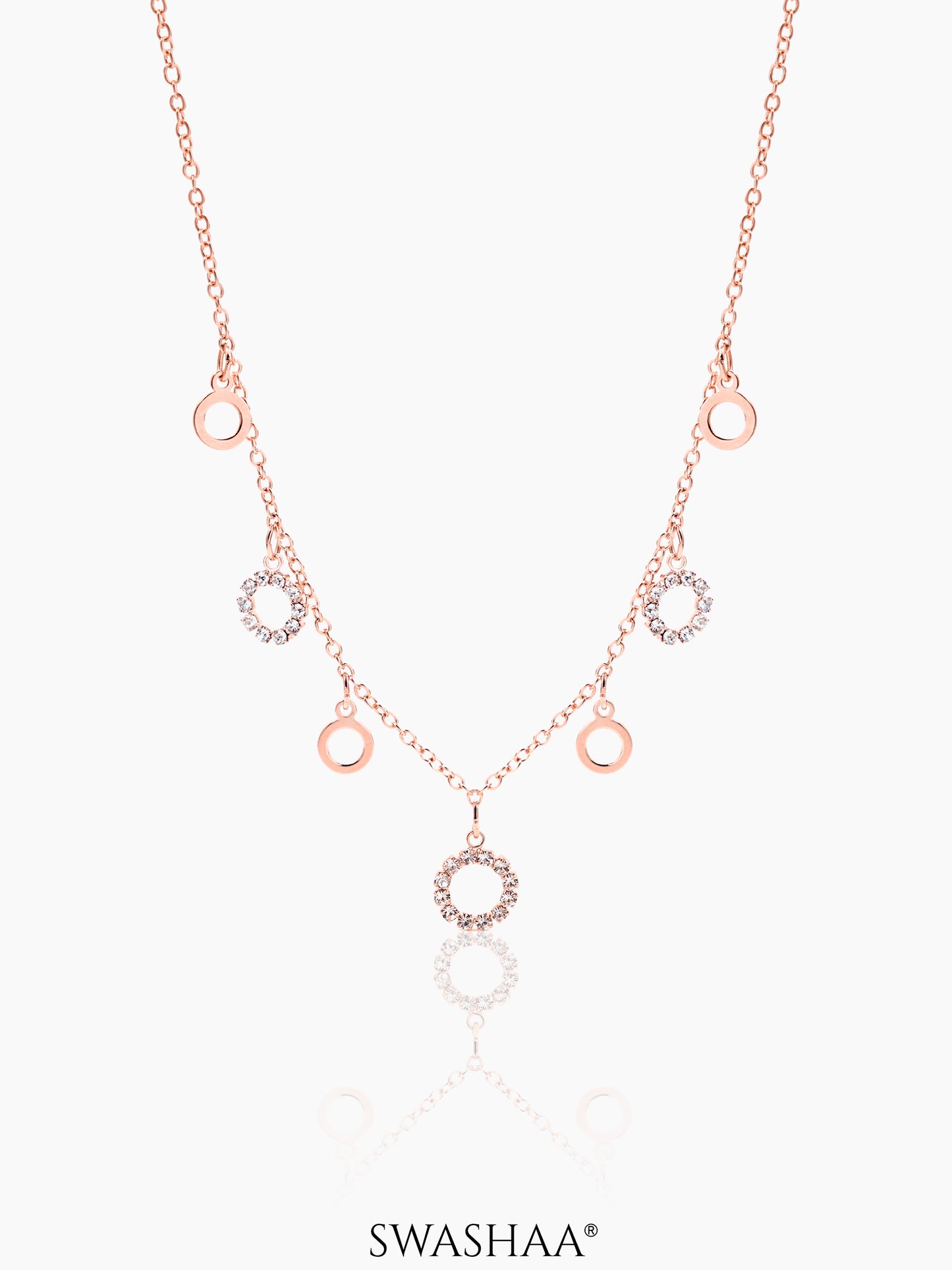 Raaida Rosegold Plated Choker Rosegold