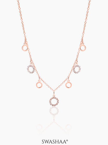 Raaida Rosegold Plated Choker Rosegold