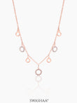 Raaida Rosegold Plated Choker Rosegold