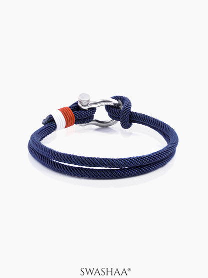 Mael Men's Rope Bracelet Blue