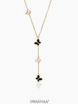 Raina Butterfly 18K Gold Plated Necklace Gold