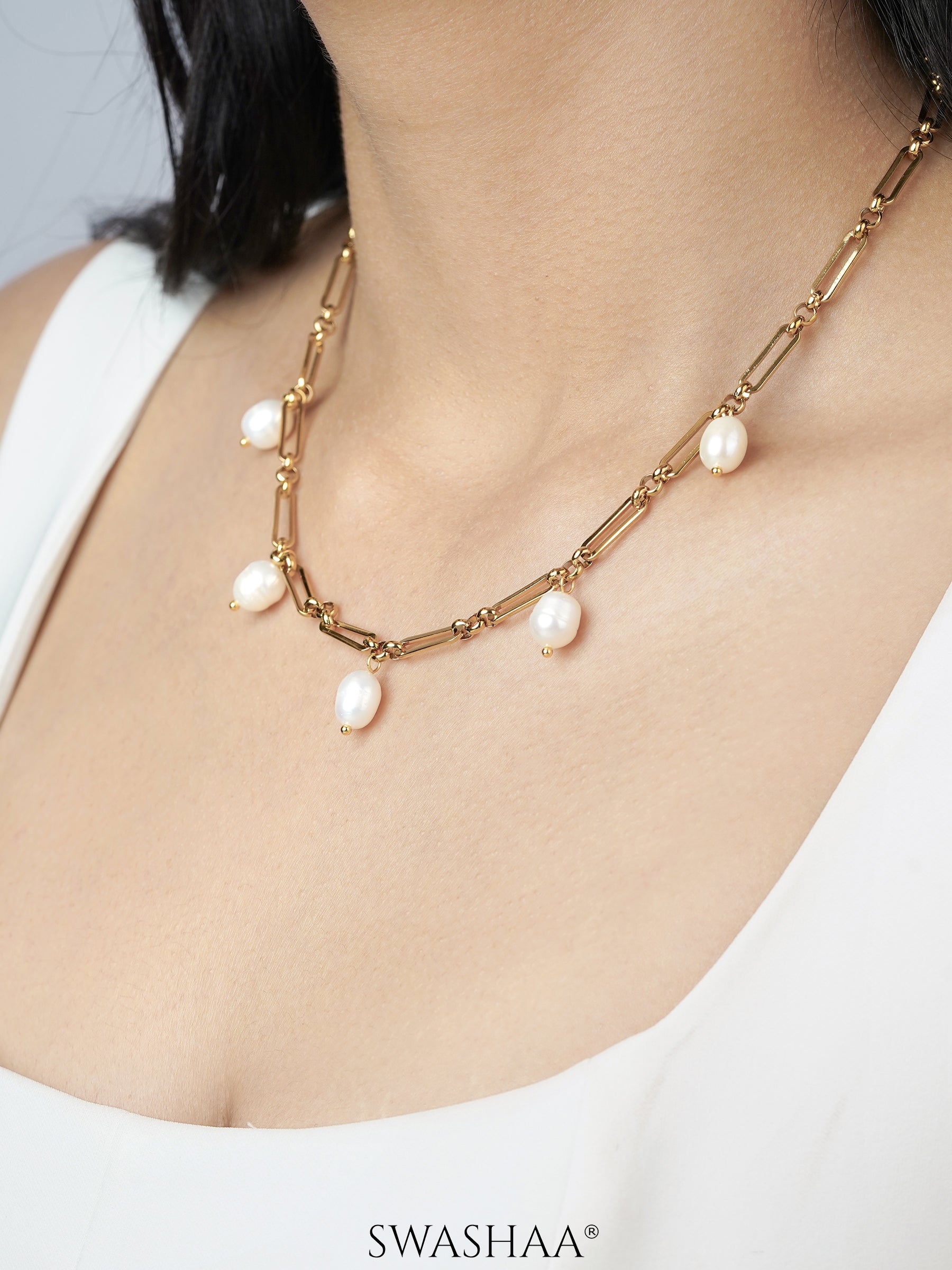 Ramya 18K Gold Plated Necklace