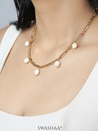 Ramya 18K Gold Plated Necklace