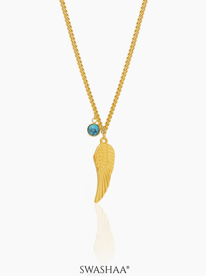 Rana Wings 18K Gold Plated Necklace Gold