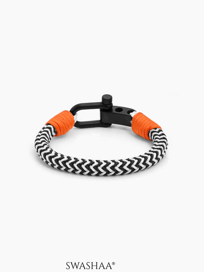 Raxon Dual Cord Men’s Rope Bracelet