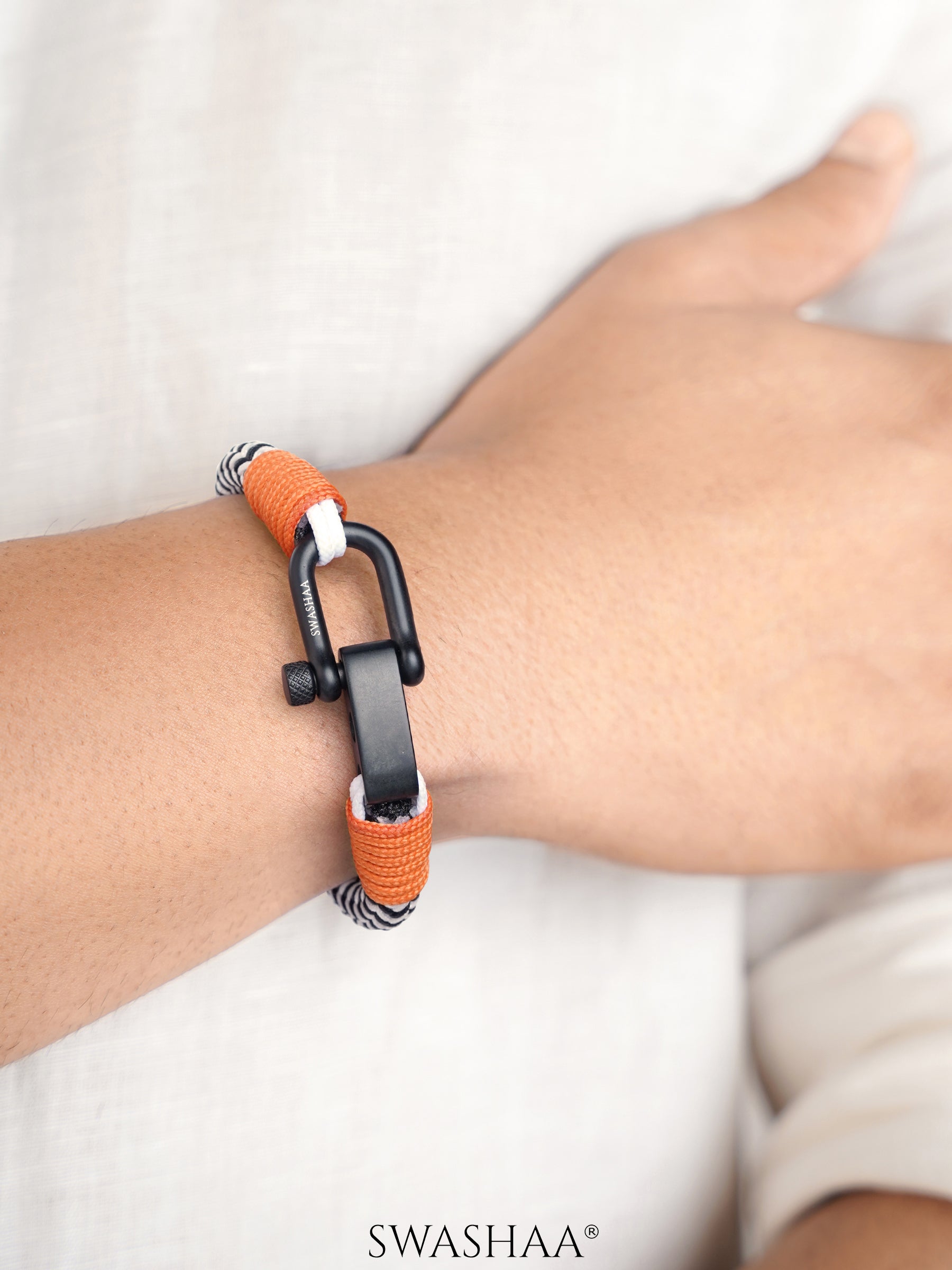 Raxon Dual Cord Men’s Rope Bracelet